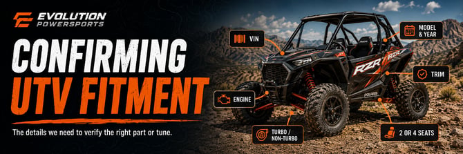 How to confirm UTV fitment support article