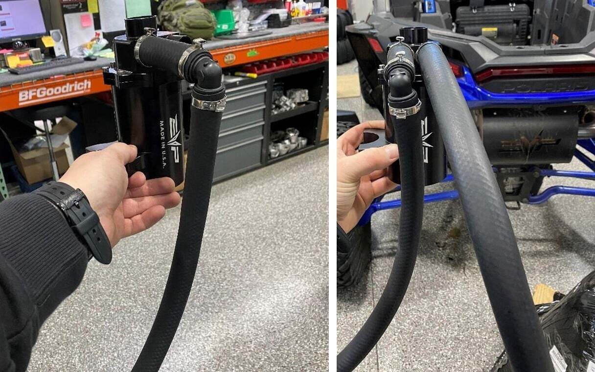 Polaris RZR Turbo installation