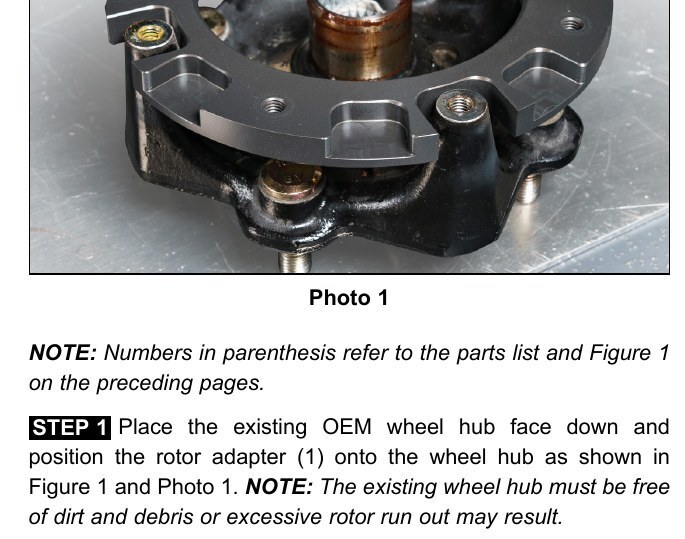 Can-Am Maverick X3 Wilwood Front Brake Kit diagram