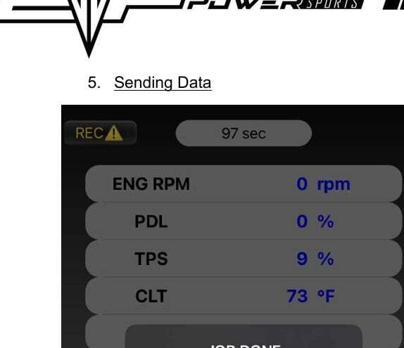 CodeShooter · Data Logging screen