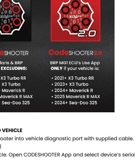 CodeShooter · Quick Start screen