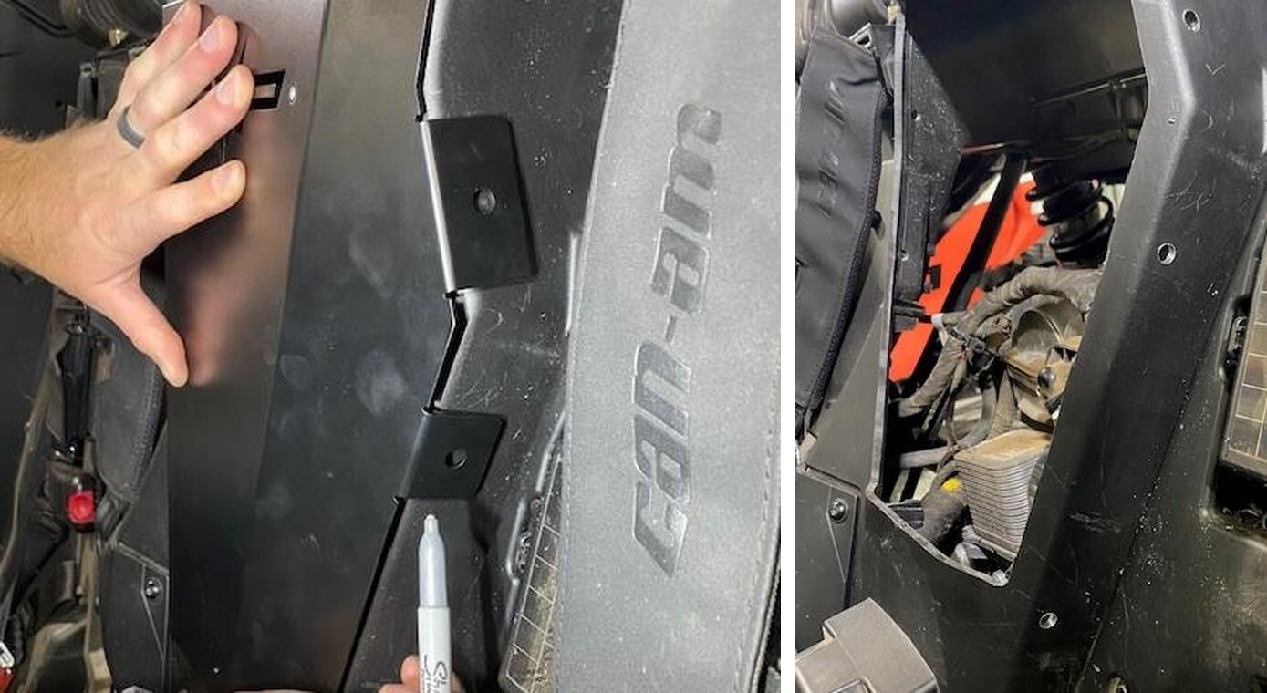 Can-Am Maverick R installation