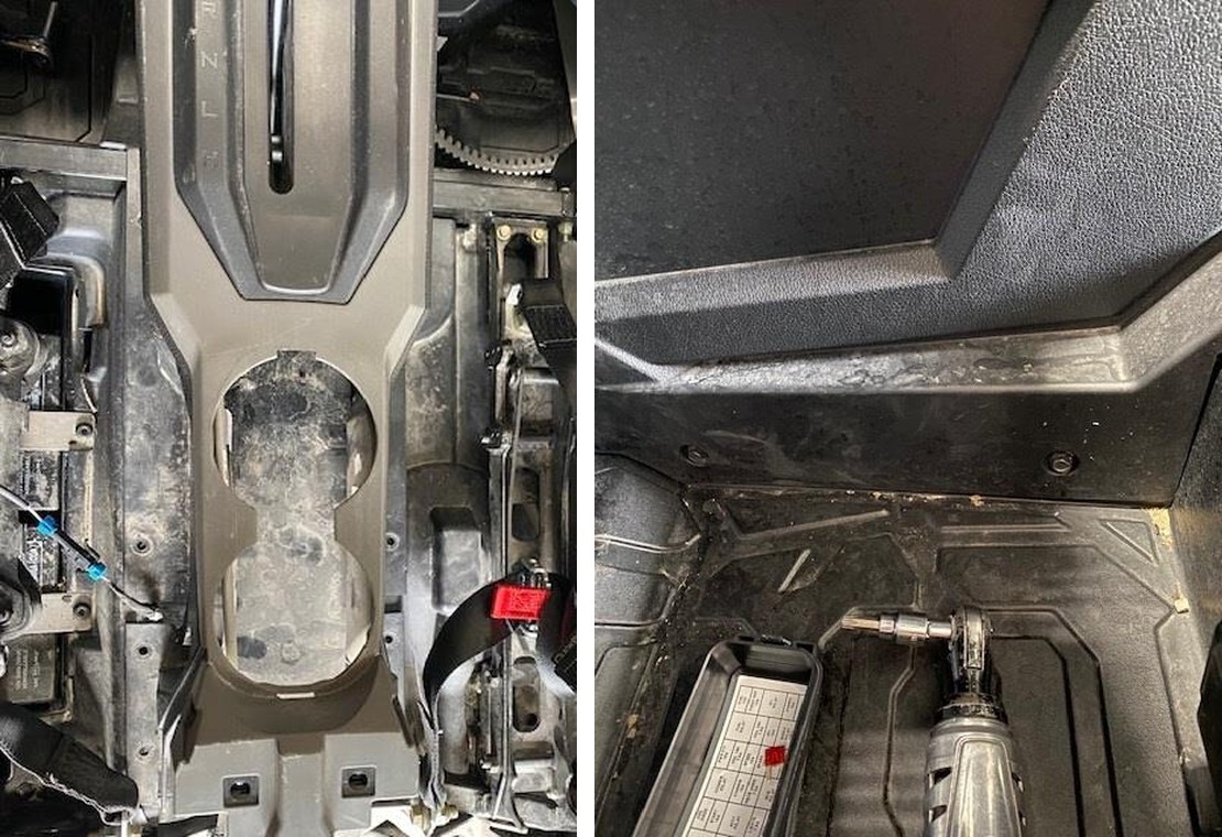 Polaris Pro R (RZR) installation