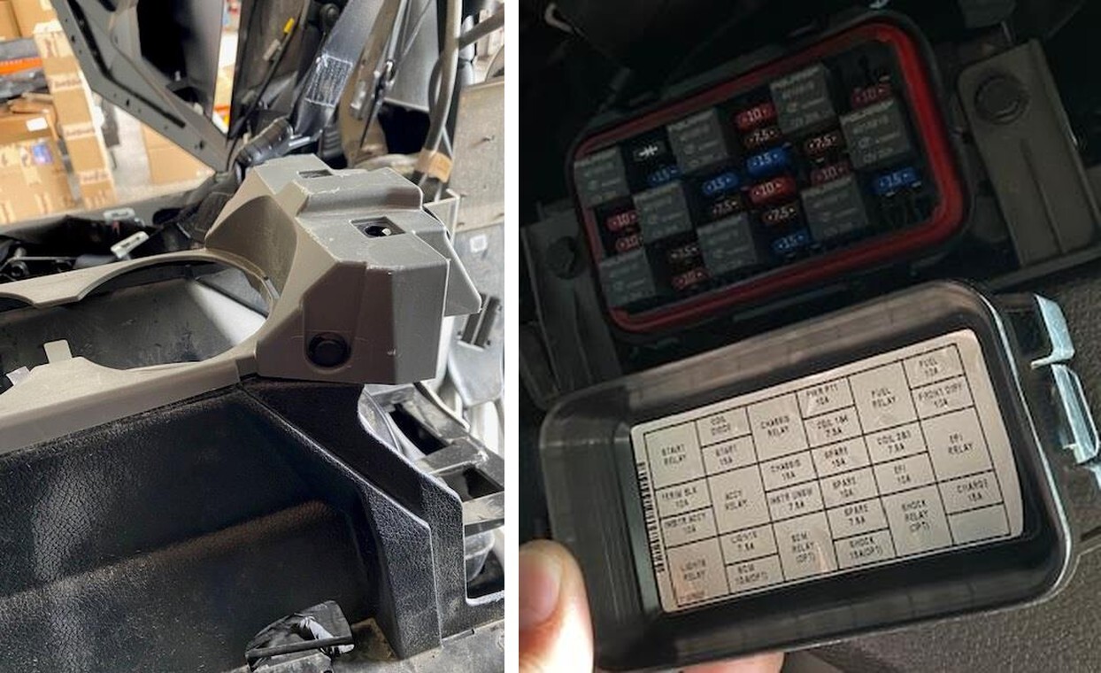 Polaris Pro R (RZR) installation