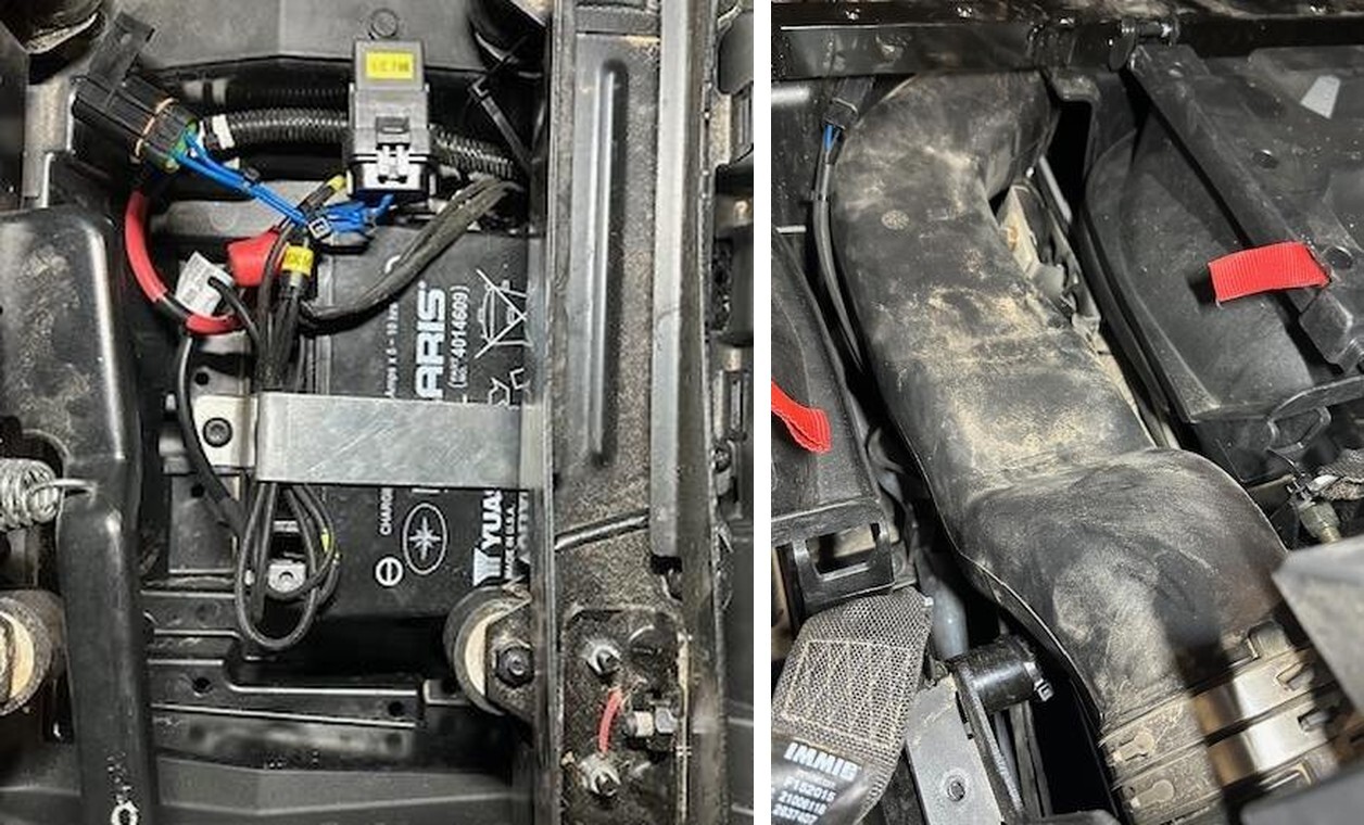 Polaris Pro R (RZR) installation
