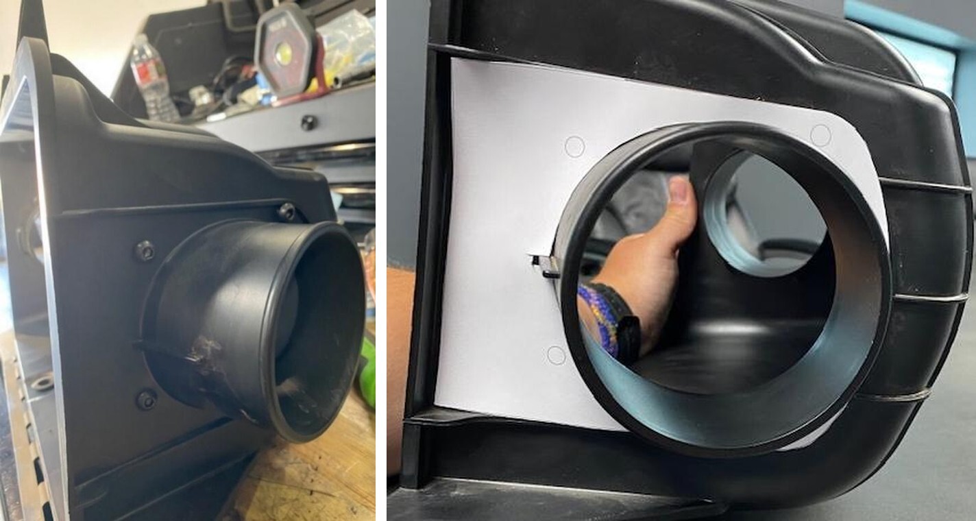 Polaris Pro R (RZR) installation