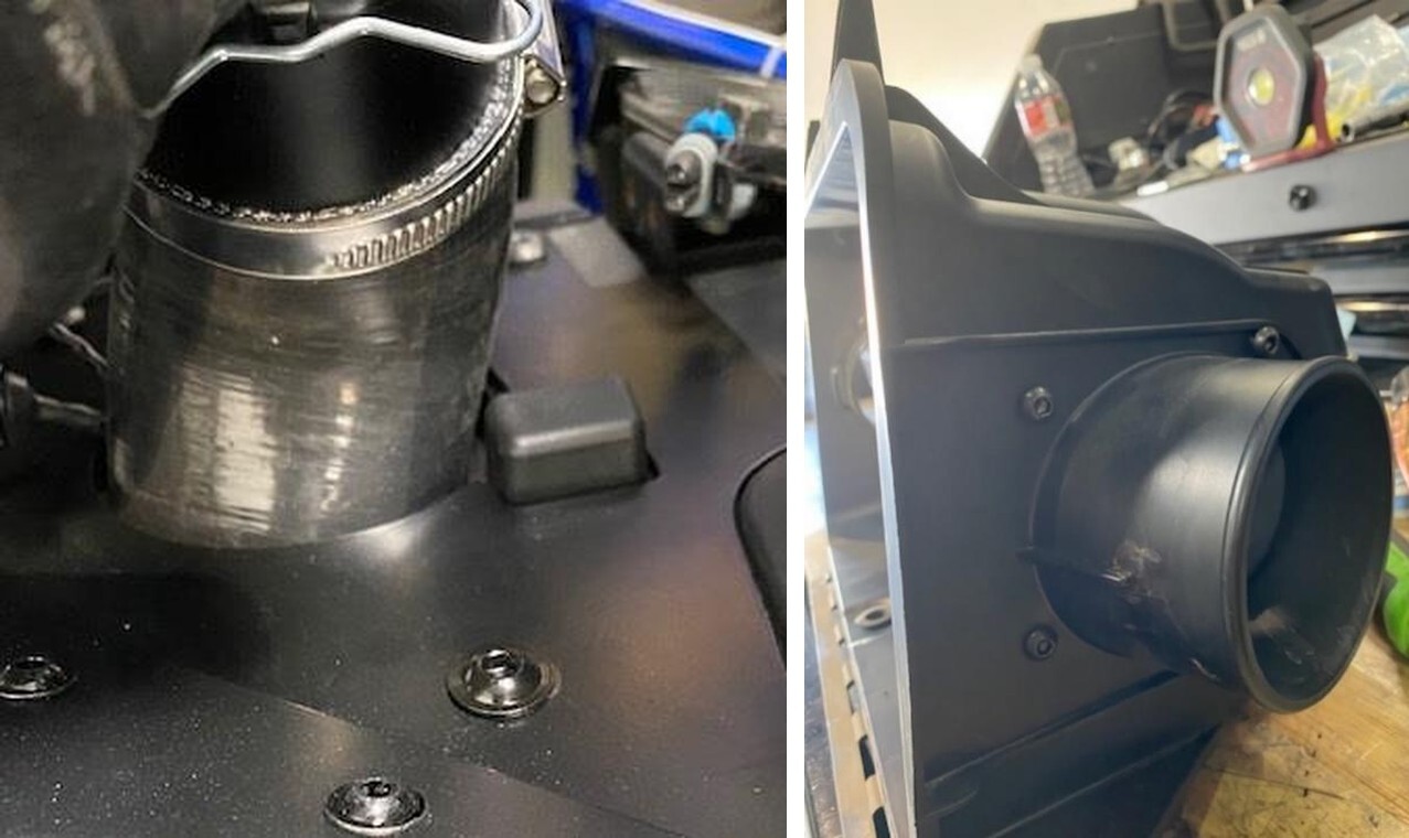 Polaris Pro R (RZR) installation