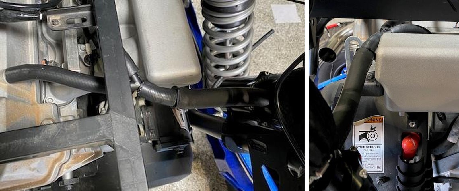 Polaris Pro R (RZR) installation