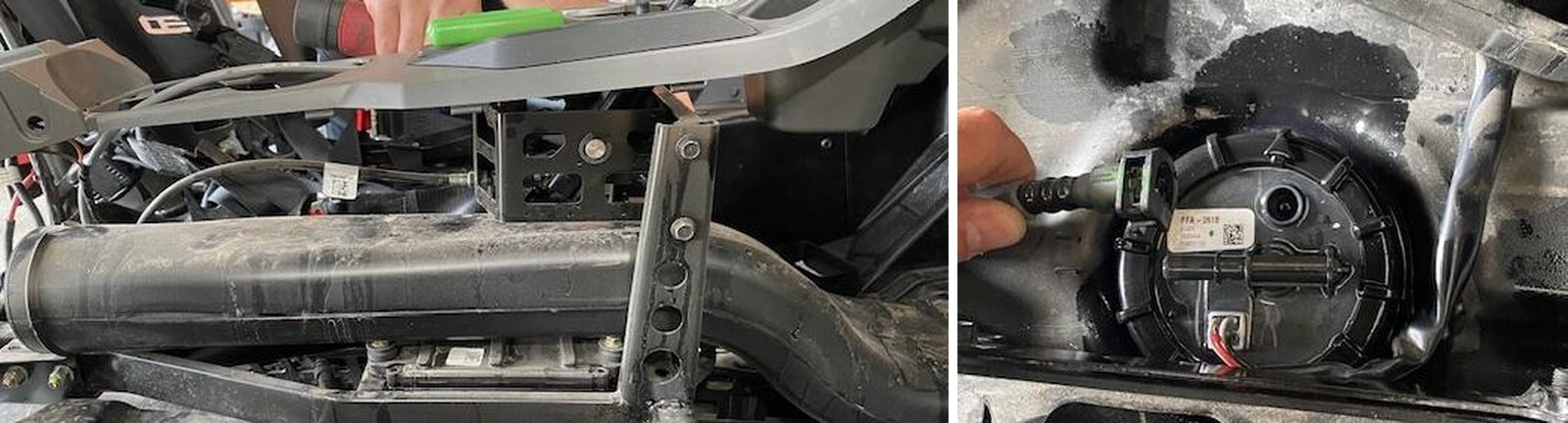 Polaris Pro R (RZR) installation