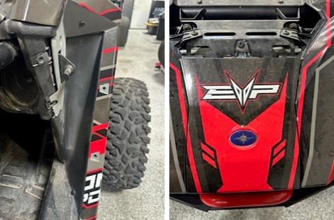 Polaris Pro R (RZR) installation