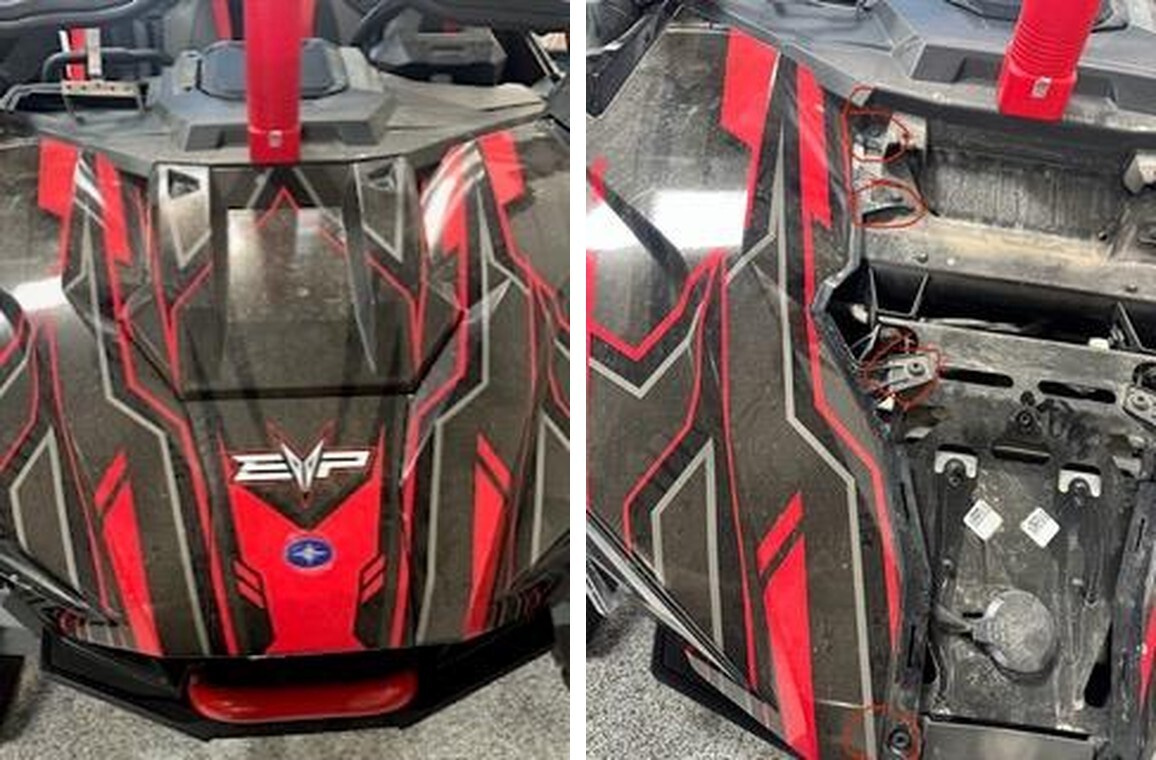 Polaris Pro R (RZR) installation