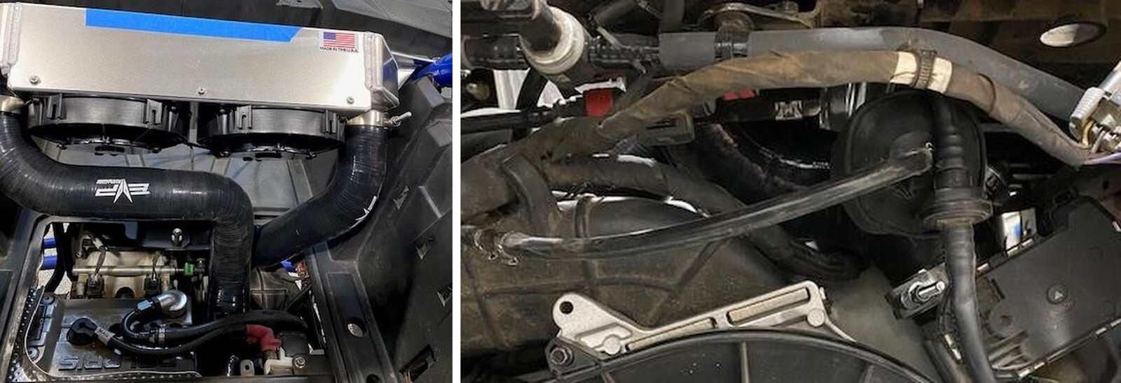 Polaris RZR Turbo installation