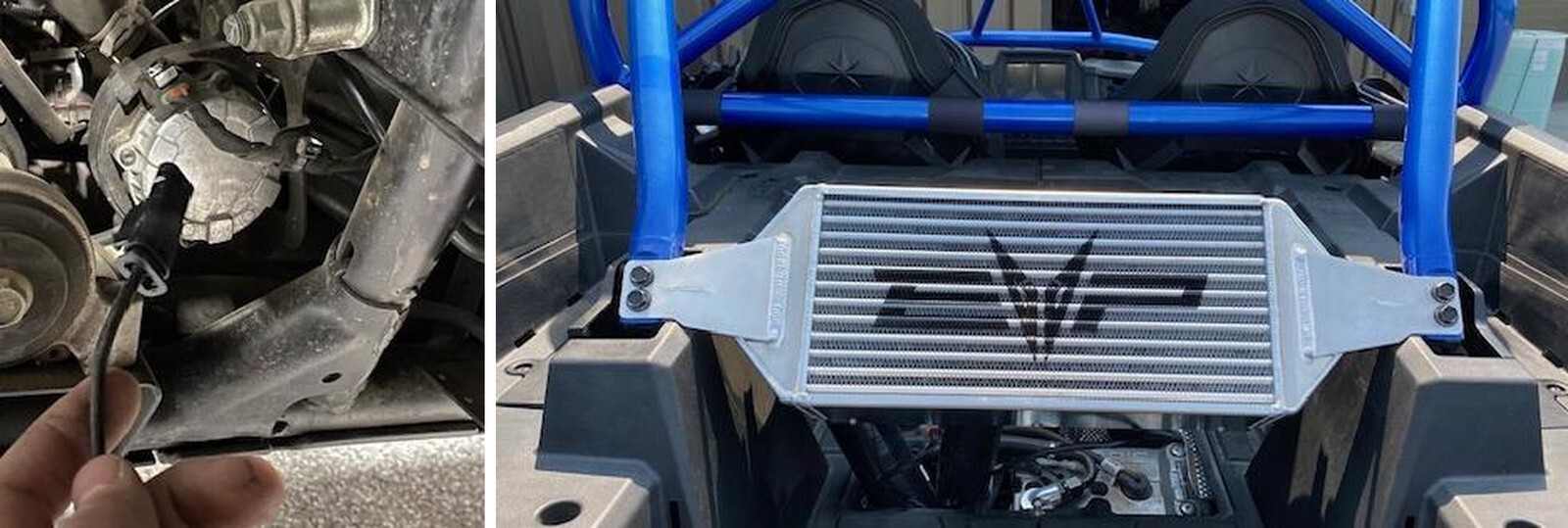 Polaris RZR Turbo installation